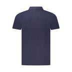 Blue Cotton Men's Polo