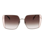 Rose Gold Metal Sunglasses