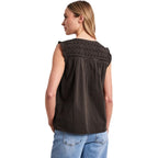 Brown Cotton Blouse