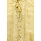 Bicolor Cotton Casual Dress