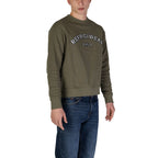 Green Cotton Sweatshirt