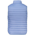 Blue Polyester Men's Jacket