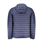 Blue Polyamide Men's Jacket