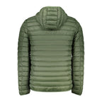 Green Polyamide Men's Jacket