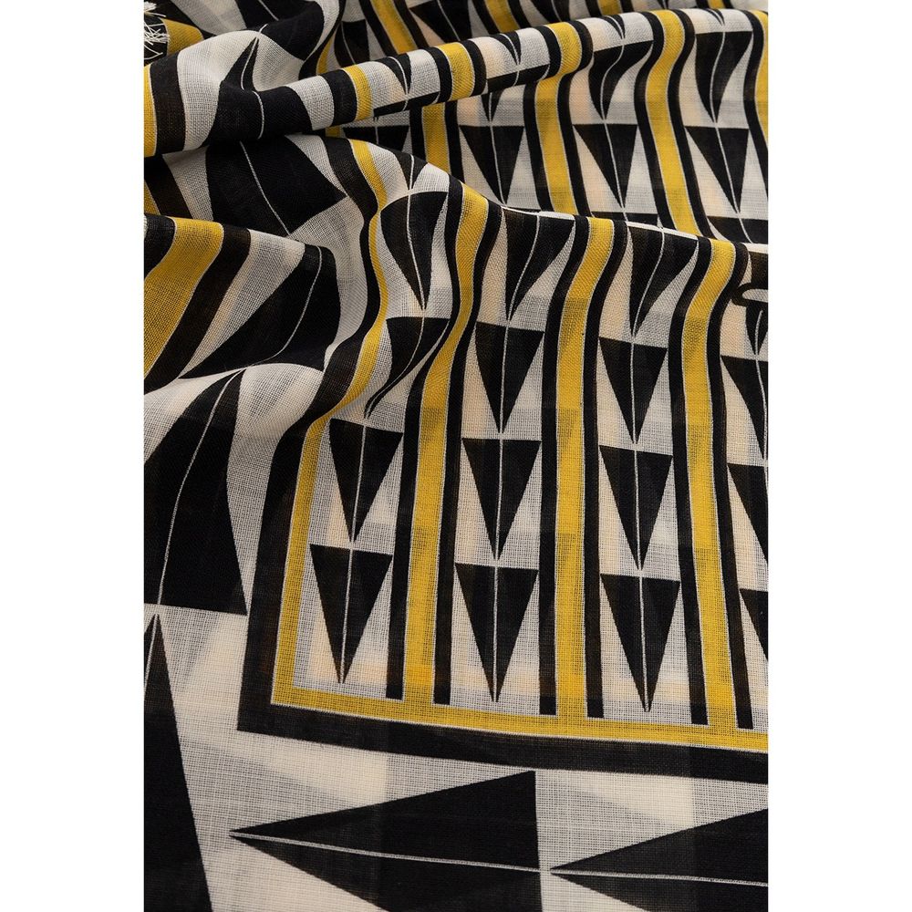 Bicolor Wool Scarf