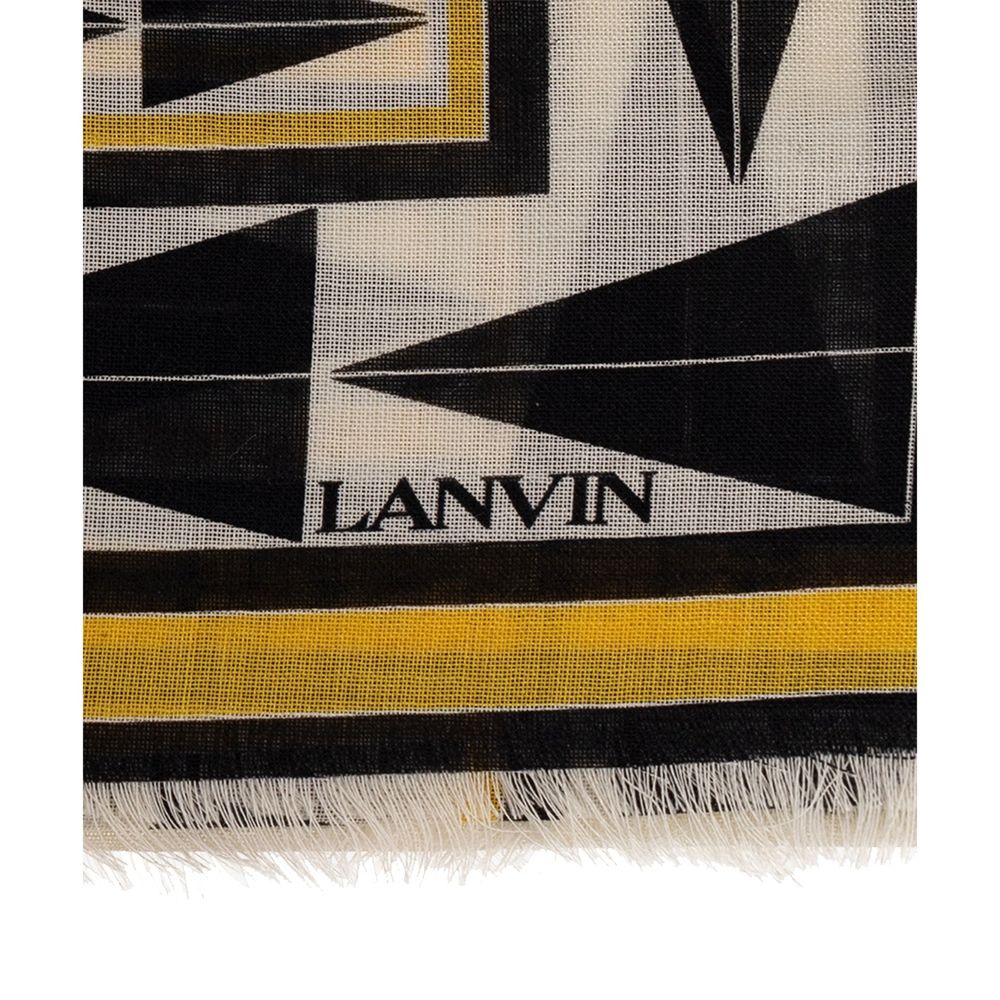 Bicolor Wool Scarf