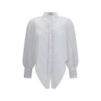 White Cotton Blouse