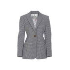 Black Cotton Blazer