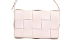 Pink Intrecciato Cassette Shoulder Bag