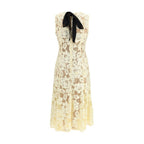 Bicolor Polyester Casual Dress