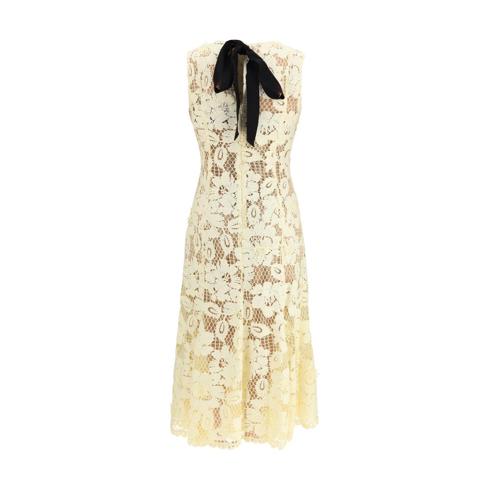 Bicolor Polyester Casual Dress