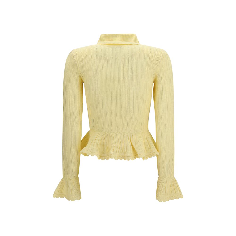 Bicolor Viscose Cardigan