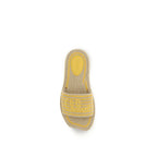 Beige Lamb Ovis Aries Aries Flat Sandals