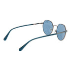 Silver Metal Sunglasses