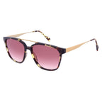 Brown Metal Sunglasses