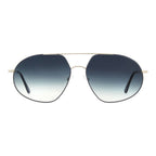 Silver Metal Sunglasses