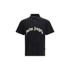 Black Cotton Polo Shirt