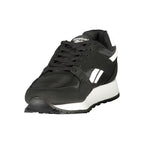 Black Polyester Unisex Sneaker