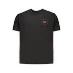 Black Cotton Men's T-Shirt