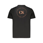 Black Cotton Men's T-Shirt