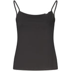Black Cotton Women's Tank