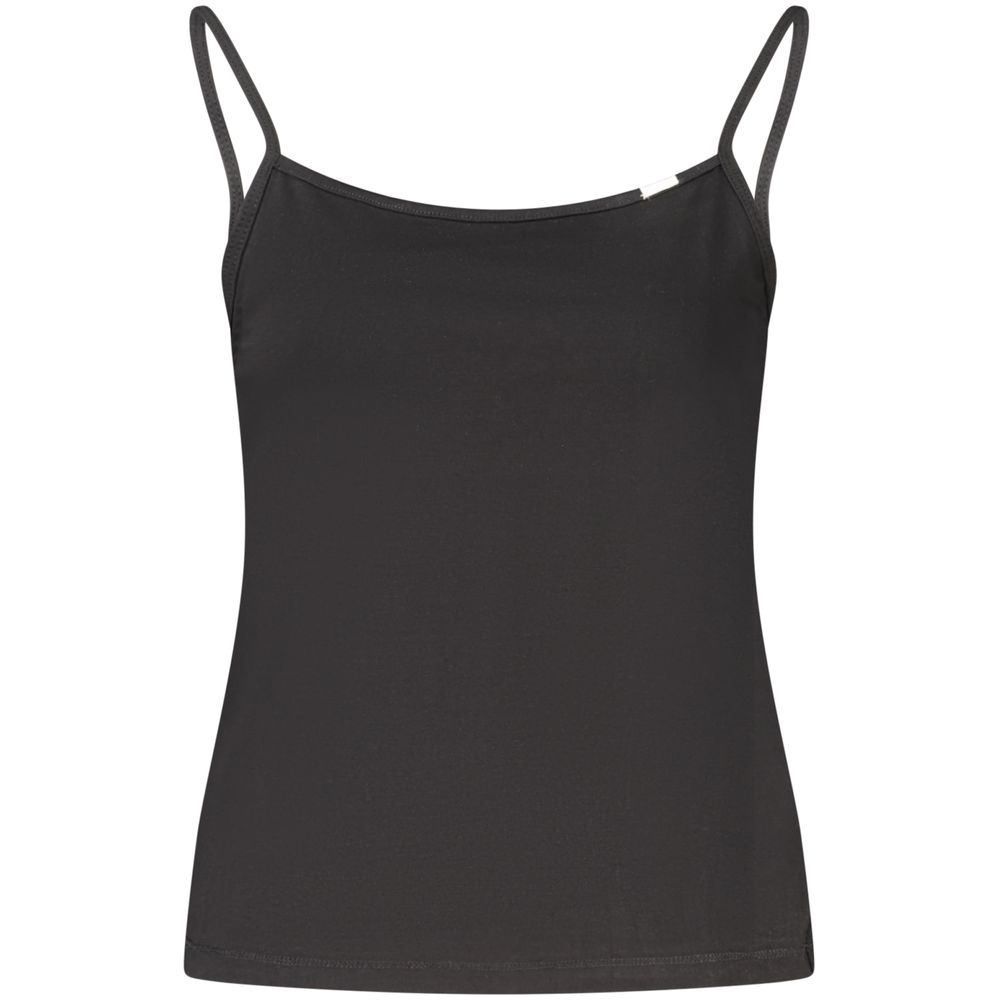 Black Cotton Women's Tank