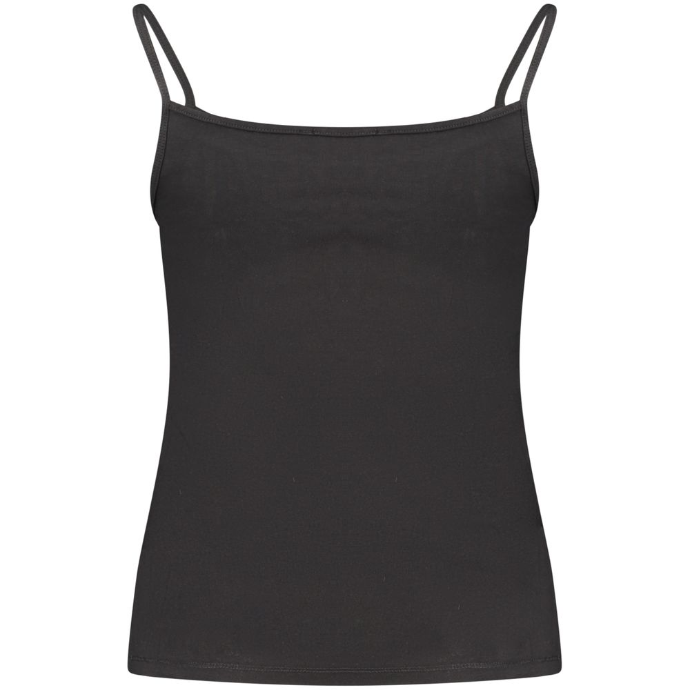 Black Cotton Women's Tank