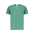 Green Cotton Mens T-Shirt