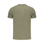 Green Cotton Men's T-Shirt