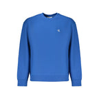 Blue Cotton Men's Sweatshirt