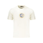 White Cotton Men's T-Shirt
