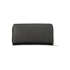Nero Poliuretano Women Wallet