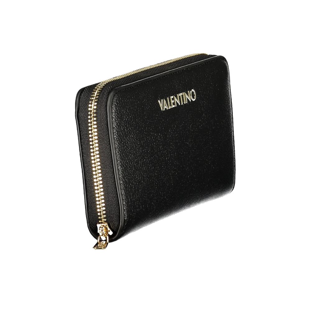 Nero Poliuretano Women Wallet