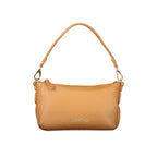 Brown Polyurethane Women's Bag