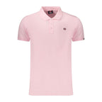 Pink Cotton Men's Polo Shirt