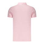 Pink Cotton Men's Polo Shirt