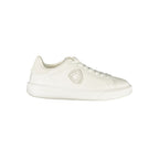 White Polyurethane Men's Sneaker