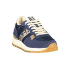 Blue Polyester Women's Sneaker