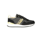 Nero Polyurethane Women's Sneaker