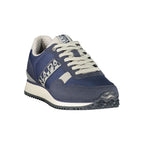 Blue Polyurethane Men's Sneaker