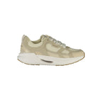 Beige Fabric Womens Sneaker