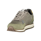 Grey Polyester Men's Sneaker