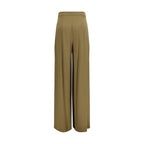 Bicolor Viscose Casual Pants