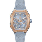 Blue Synthetic Dress Watch