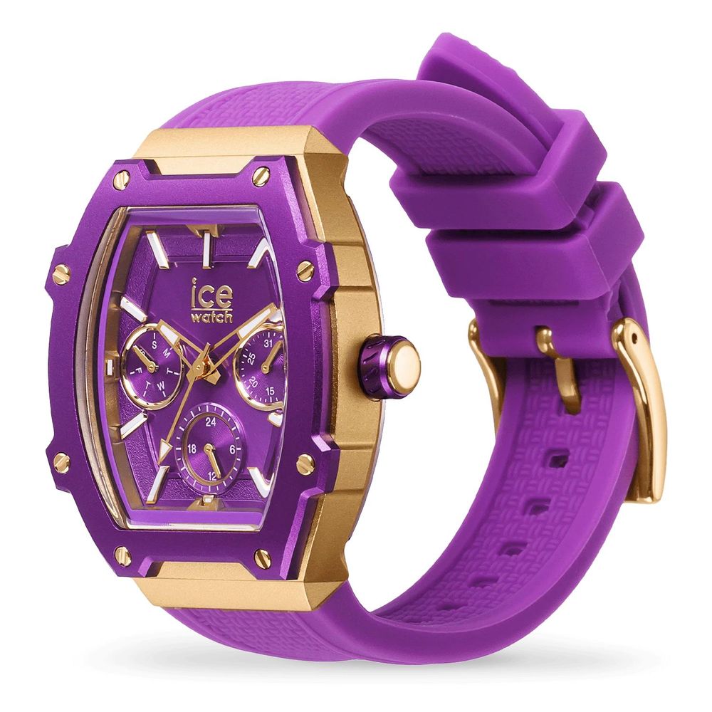 Purple Synthetic Sport Watch