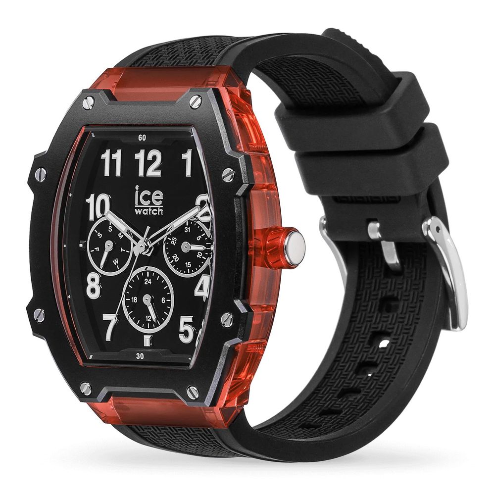 Black Synthetic Sport Watch