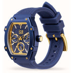 Bicolor Synthetic Dress Watch
