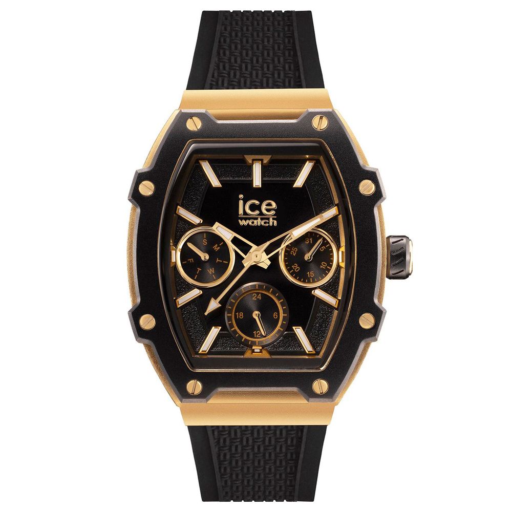 Black Synthetic Sport Watch
