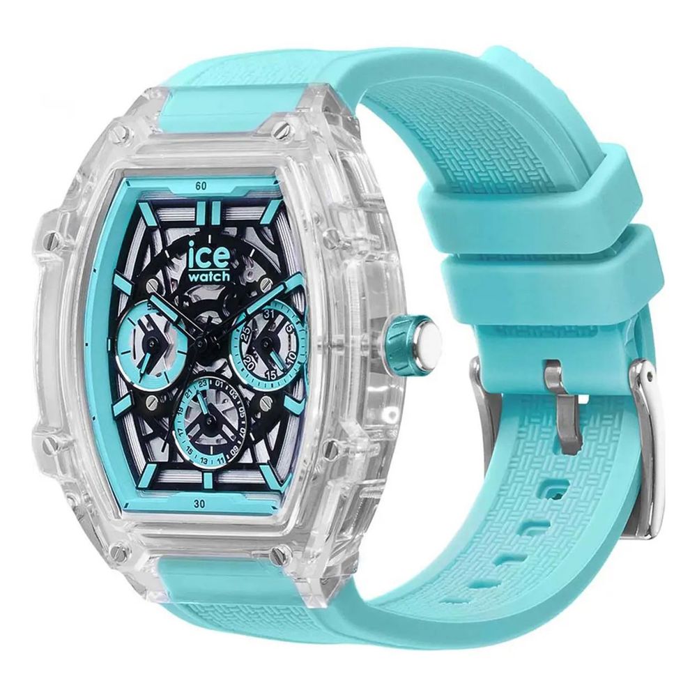 Blue Synthetic Sport Watch