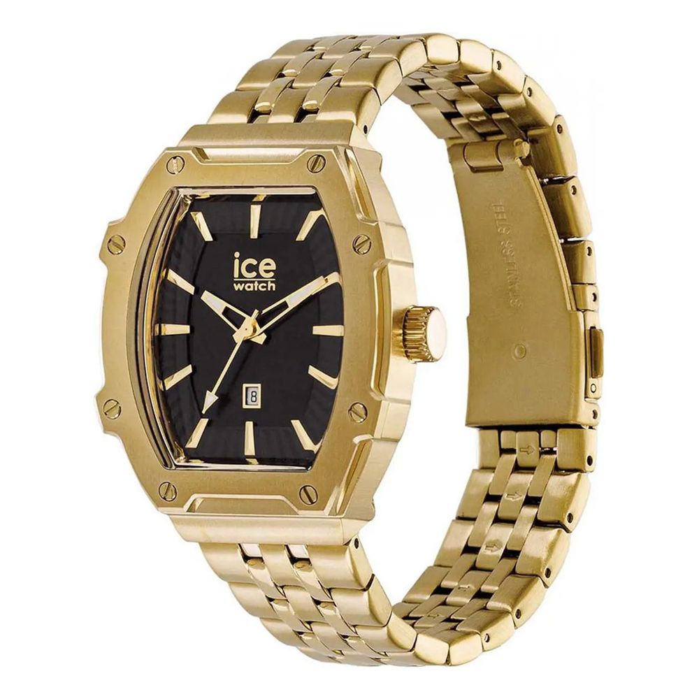 Gold Stainless Steel Dress Watch